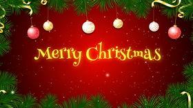 圣诞节祝福视频